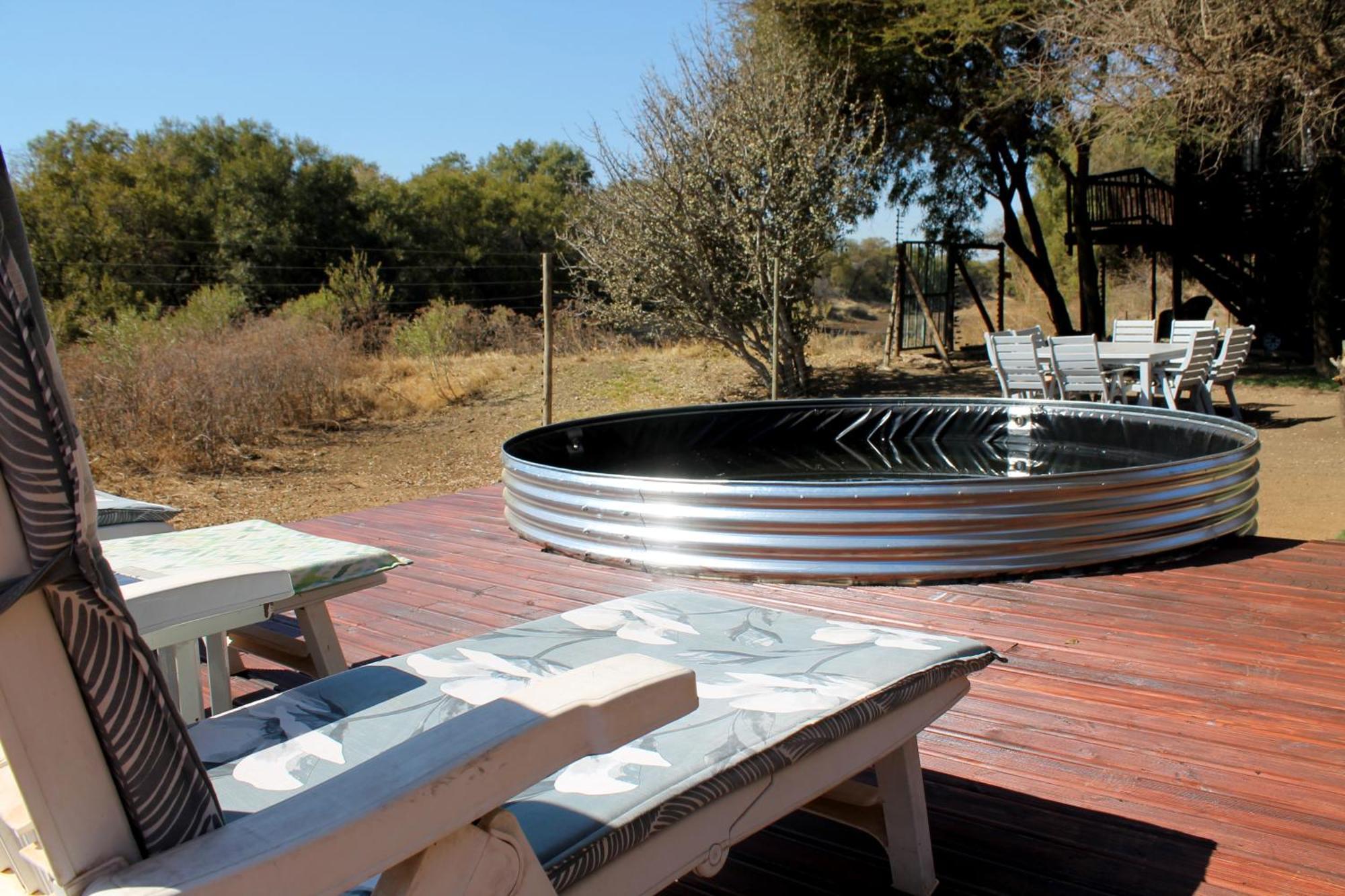 Ndlovu Log Home Dinokeng Klipdrift Bagian luar foto